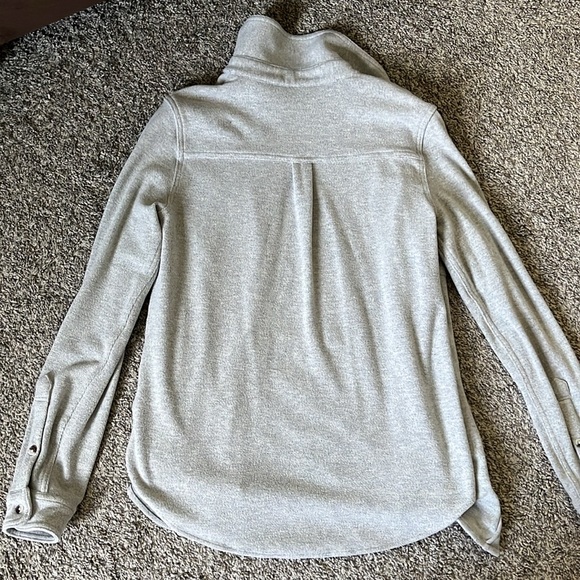 Womens workshop shacket grey - Picture 3 of 4